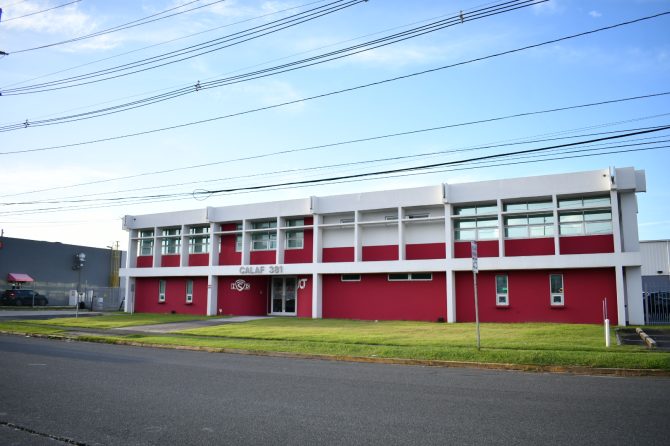 Tesla Puerto Rico building