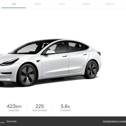 Tesla chrome delete Design Studio