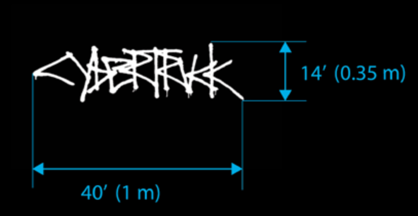 Teslogo Cybertruck sign