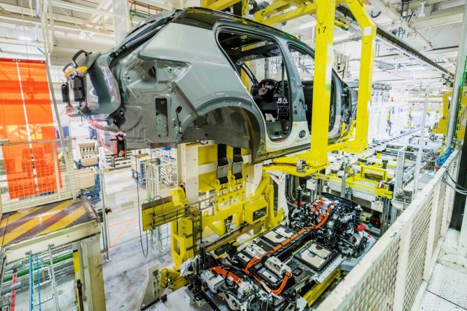 Volvo XC40 manufacturing