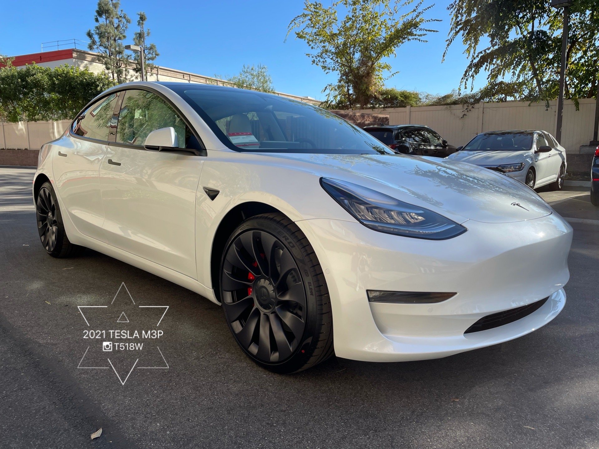 first 2021 performance tesla model 3s delivered to owners