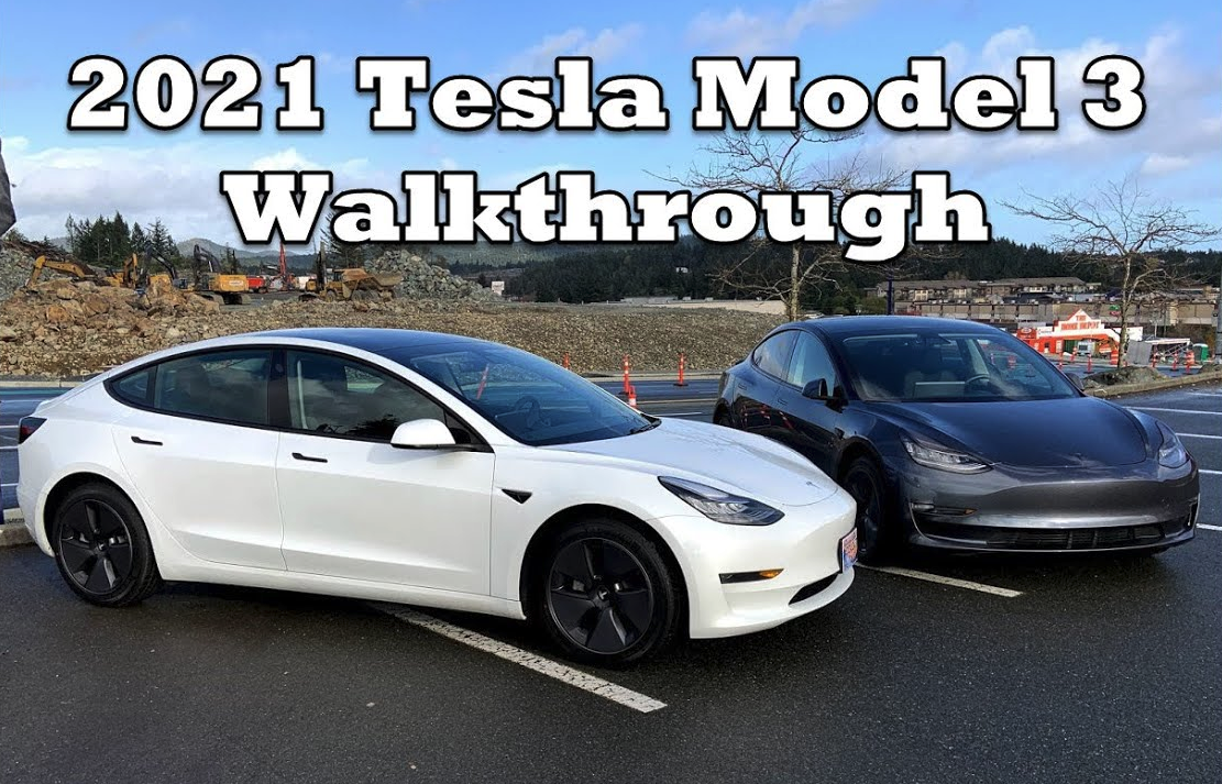 2021 tesla model 3 hidden features