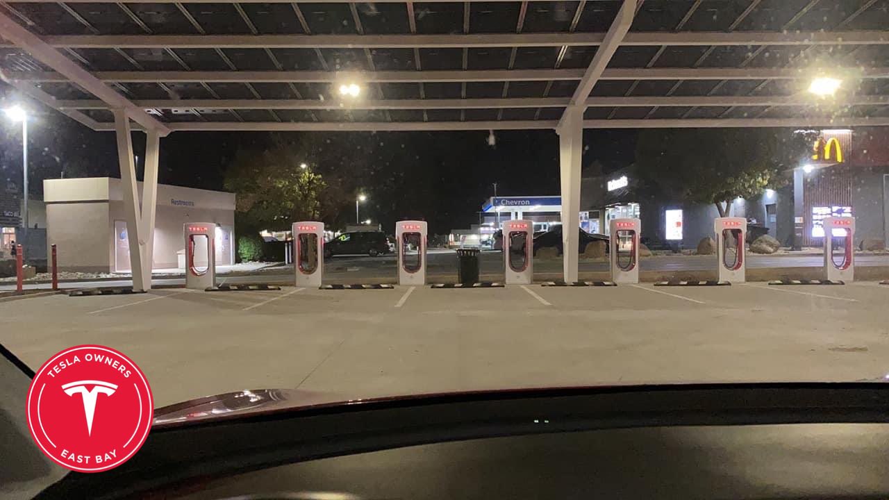 World's largest Tesla Supercharger in Firebaugh, California now open