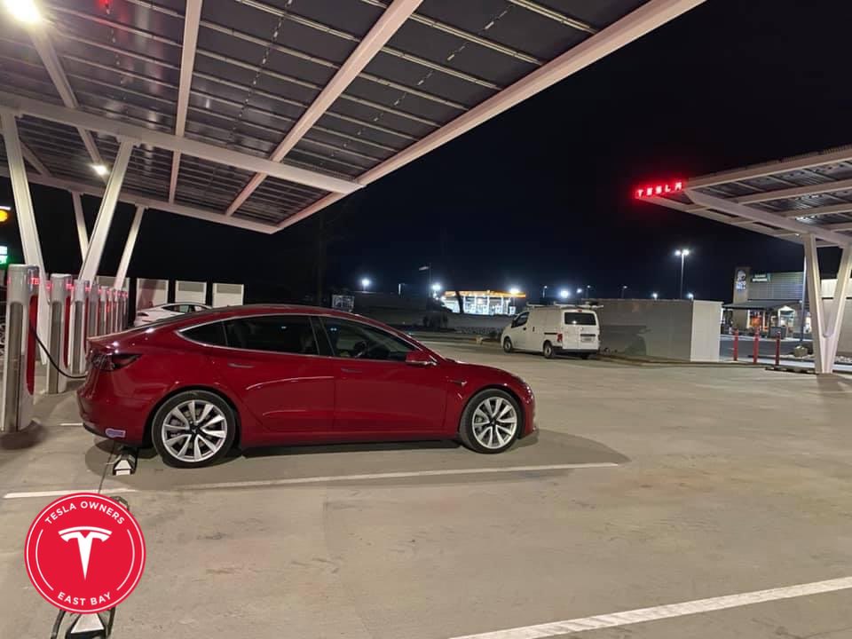 World's largest Tesla Supercharger in Firebaugh, California now open