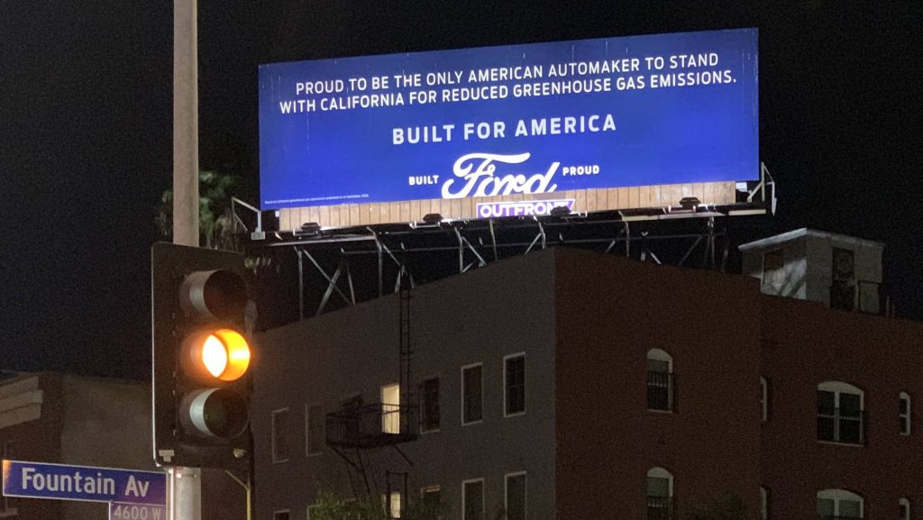 Ford billboard