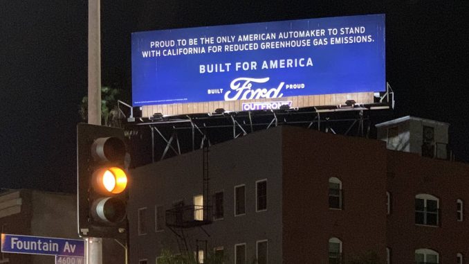 Ford billboard Ford billboard