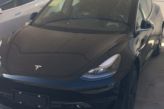 MIC Model 3 new headlights