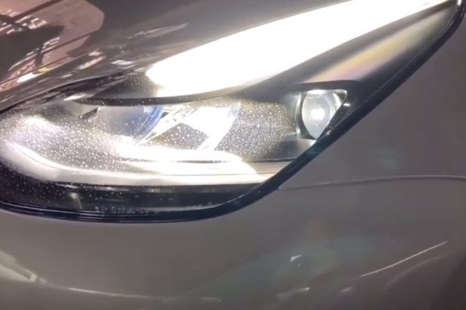 New Model 3 headlight