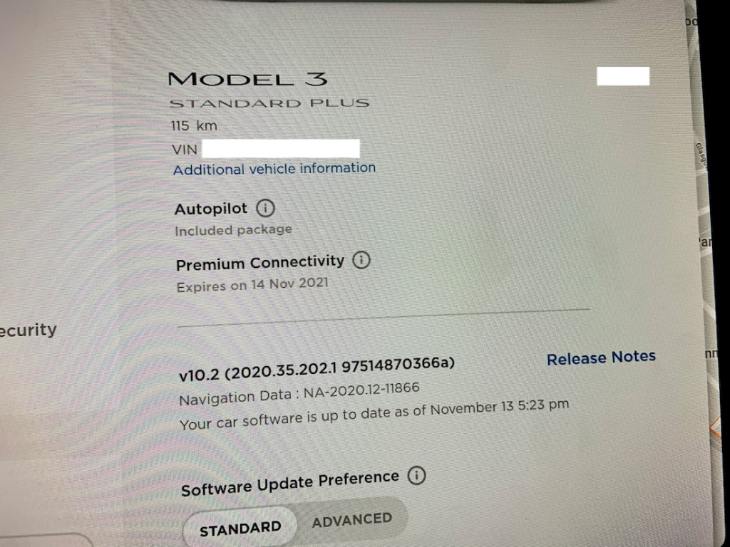 Refresh Model 3 screen details