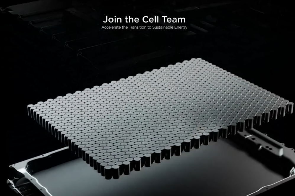 Tesla Battery Cell Teams