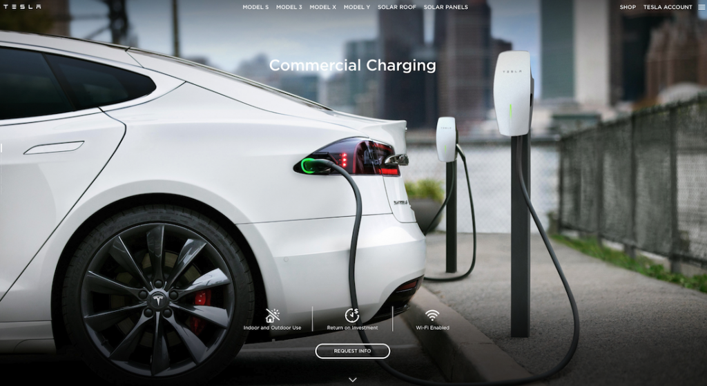 Tesla Commercial Charging