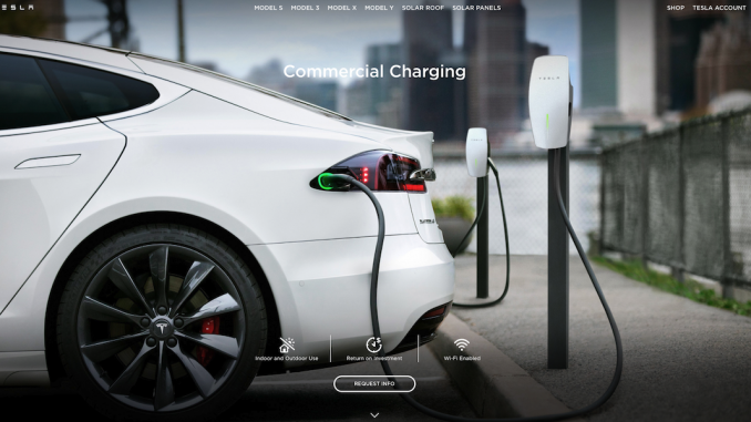 Tesla Commercial Charging