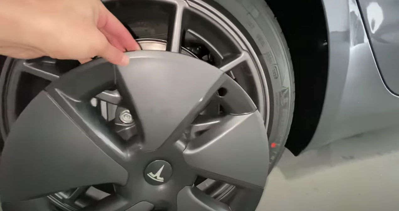 Tesla Model 3 Vancouver wheel caps