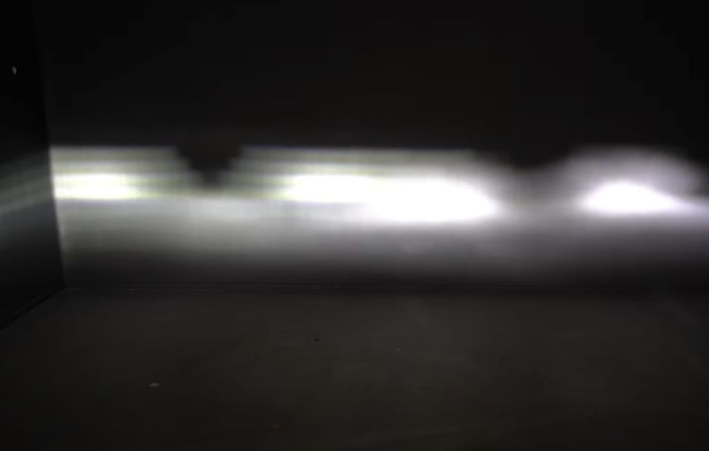 Tesla Model 3 headlight comparison