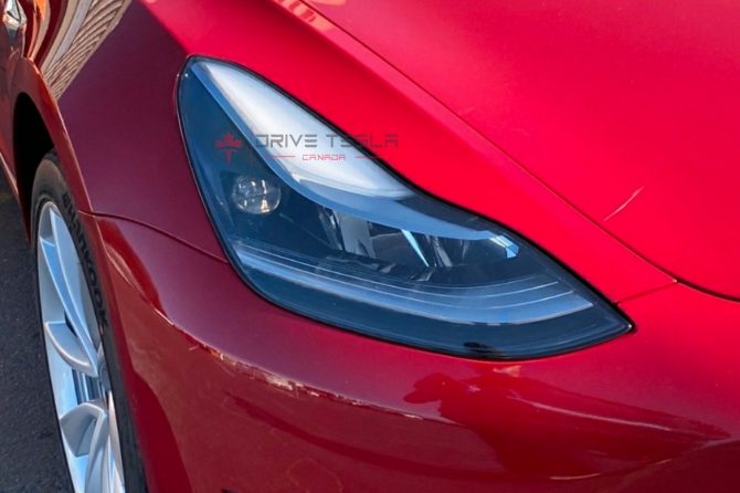 Tesla Model 3 refresh headlight
