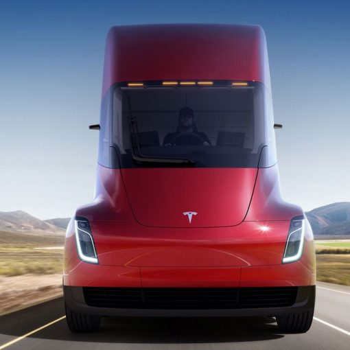 Tesla Semi from front