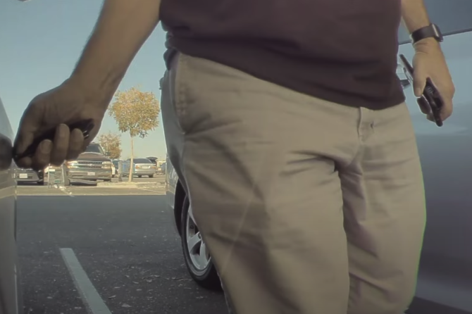 Tesla Sentry Model vandal