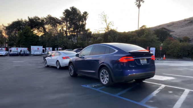Tesla Supercharger lineup