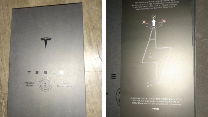Tesla Tequila packaging featured Tesla Tequila packaging featured