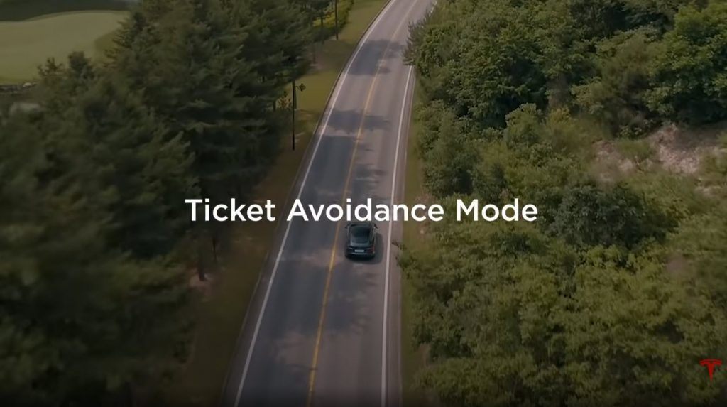 Tesla Ticket Avoidance Mode 2Tesla Ticket Avoidance Mode
