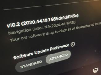 Tesla nav update