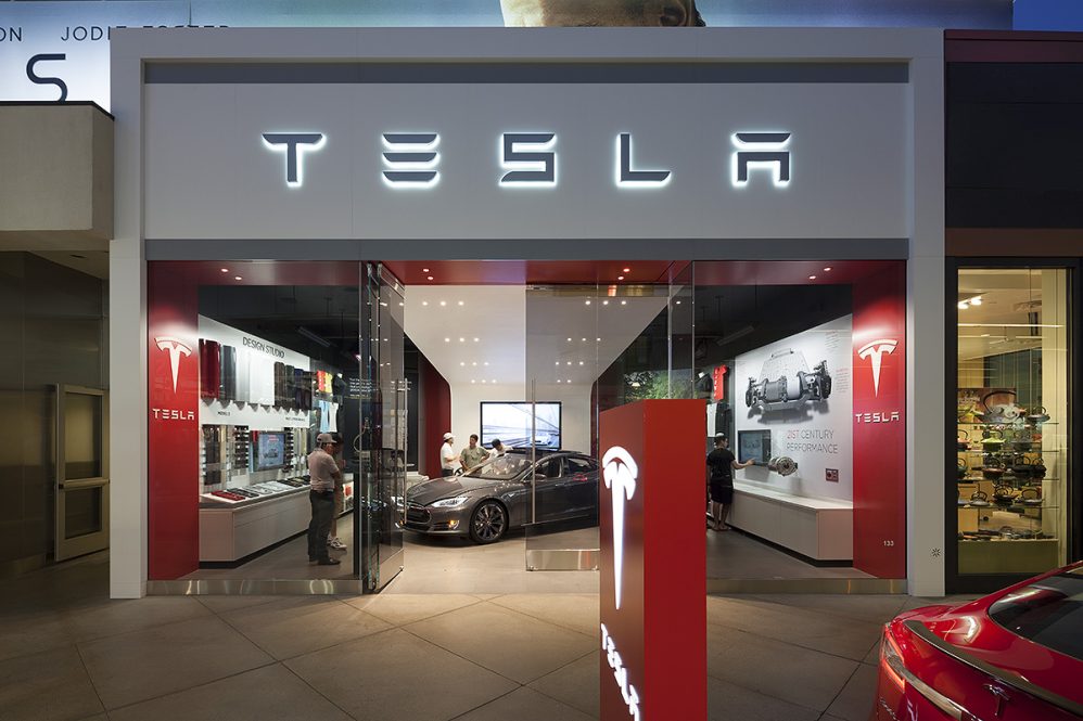 Tesla store