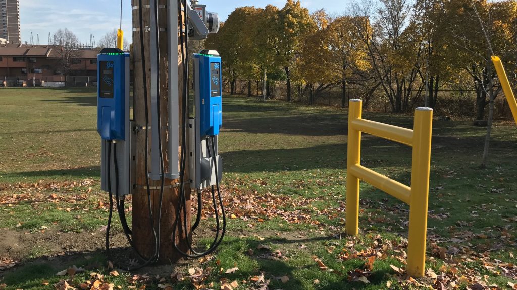 The City of Toronto adds more onstreet chargers Drive Tesla