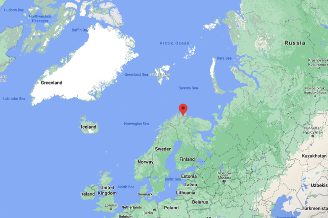 Varangerbotn Norway Tesla Supercharger