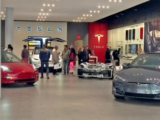 Tesla showroom