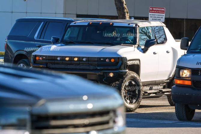 GMC Hummer EV spotted
