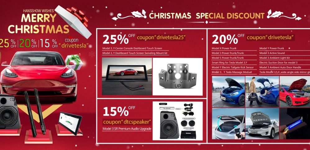 Hansshow Christmas sale