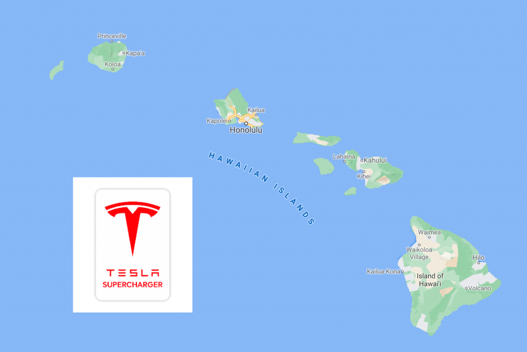 Hawaii Tesla Supercharger