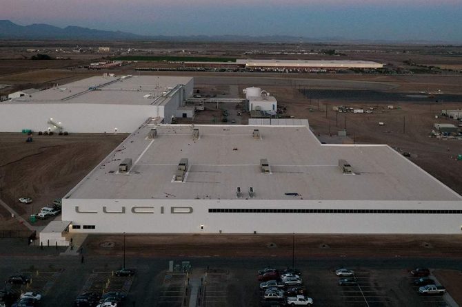 Lucid EV factory