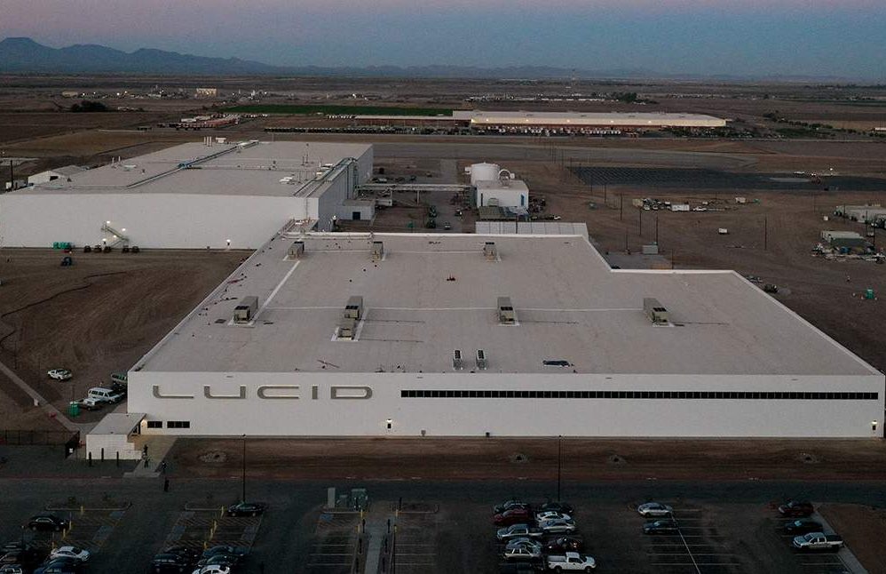 Lucid EV factory