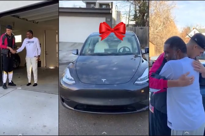 Michael Porter Jr Tesla Model Y