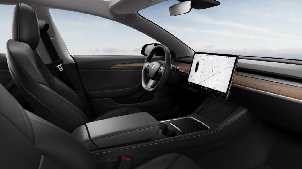 Tesla Model 3 interior China