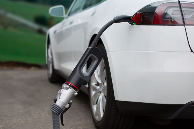 Tesla CHAdeMO adapter