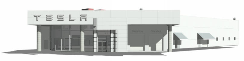 Tesla Surrey drawing