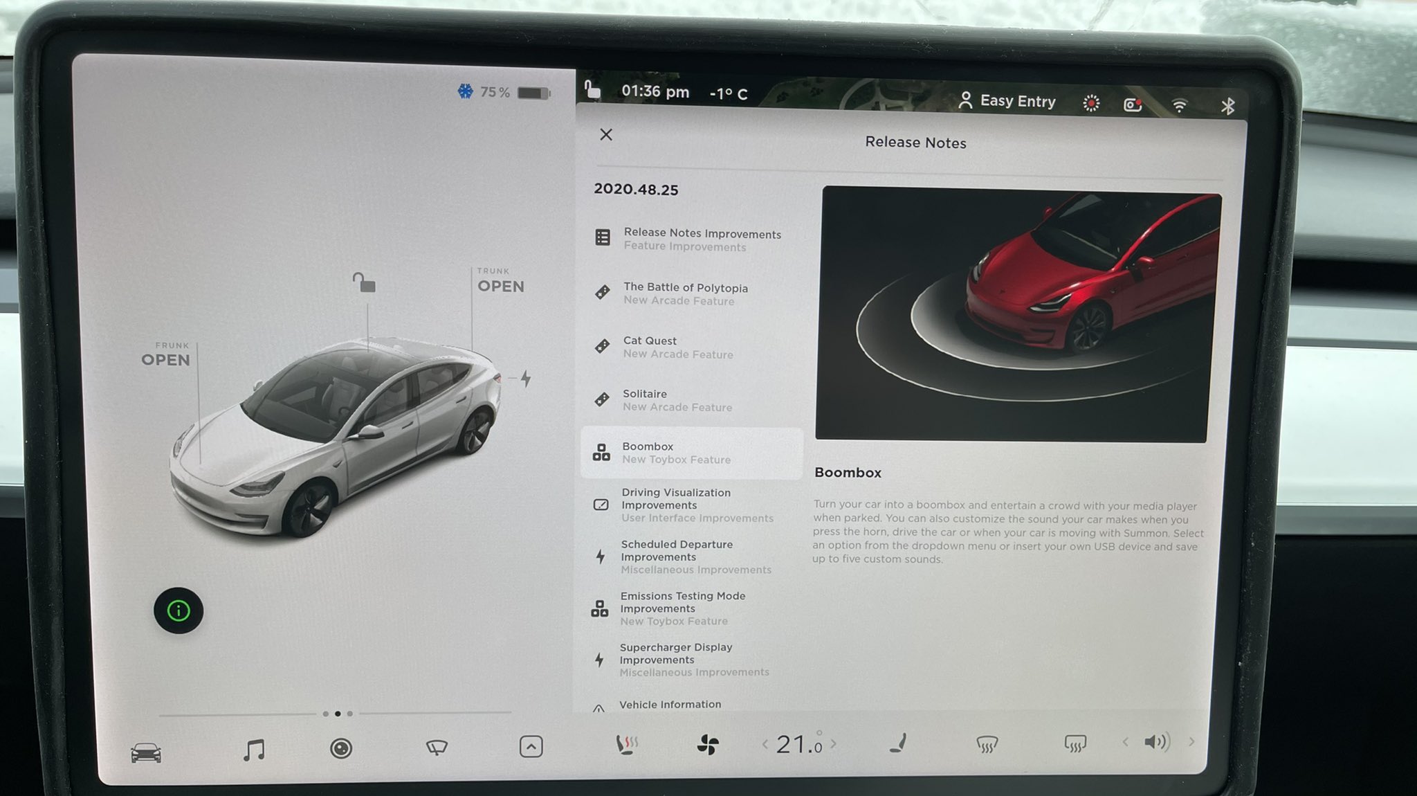 New visualizations in the Tesla holiday software update work on HW2.5