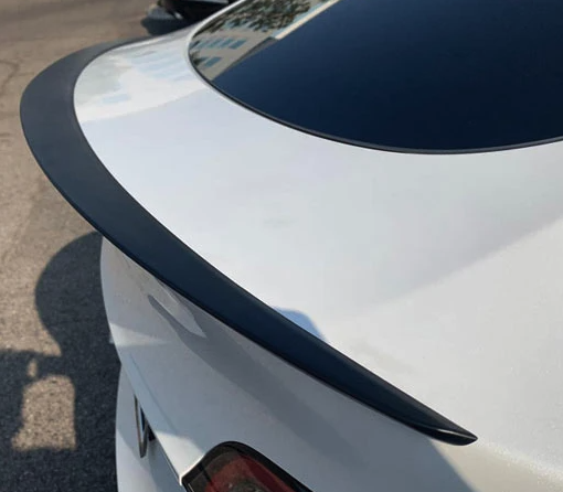 Tesmanian Model Y rear trunk spoiler