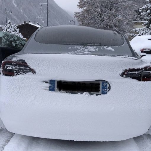 Tesla Model 3 French Alps