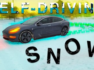 Dirty Tesla FSD Snow