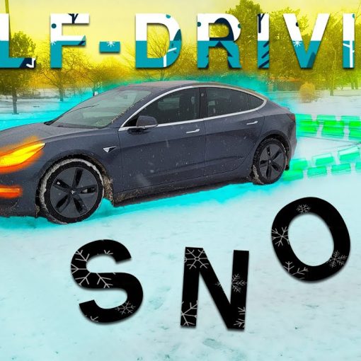 Dirty Tesla FSD Snow