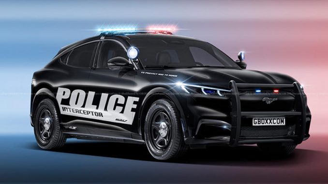 Ford Mach-E police car Ford Mach-E police car