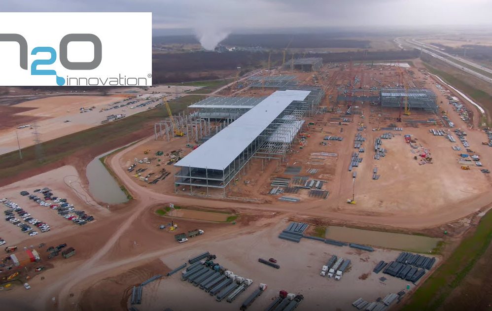 H2O Innovation Tesla Giga Texas