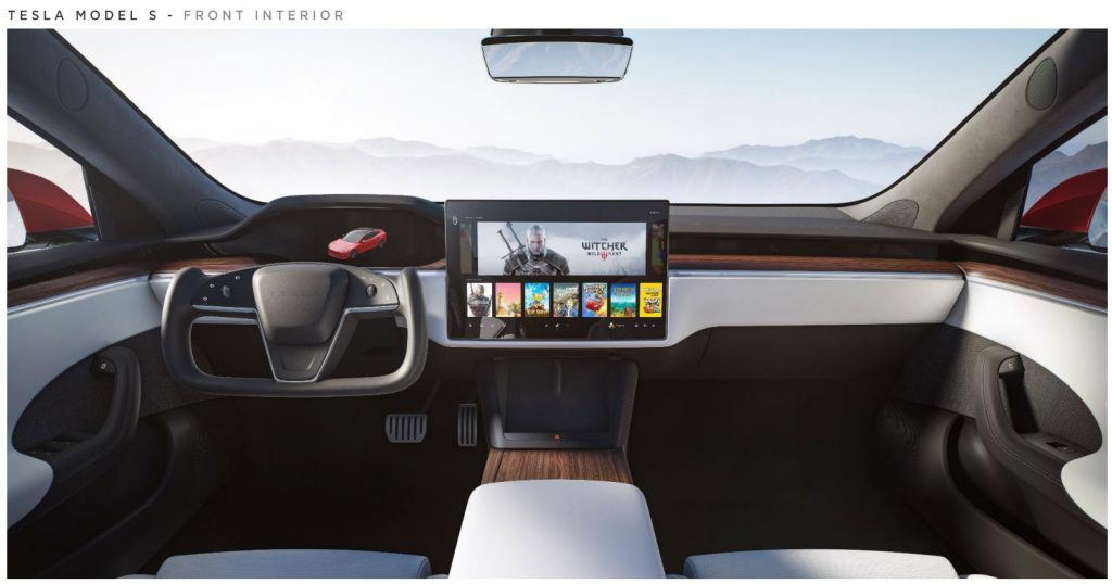 Model S refresh interior