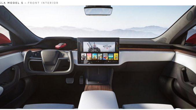 Model S refresh interior Model S refresh interior
