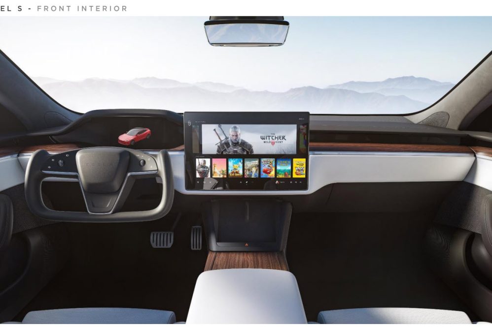 Model S refresh interior