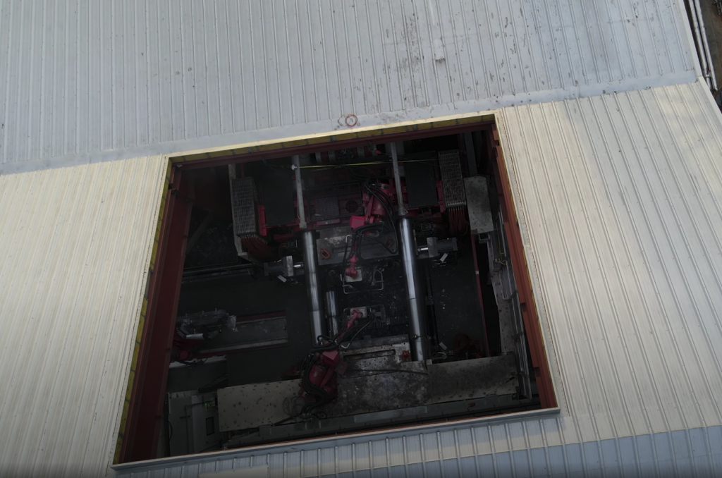 Tesla Fremont Giga Press