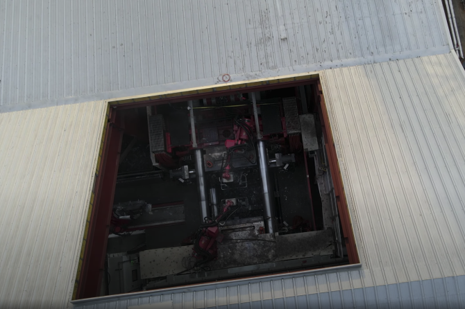 Tesla Fremont Giga Press